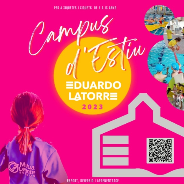 Cartell campus d'estiu 2023