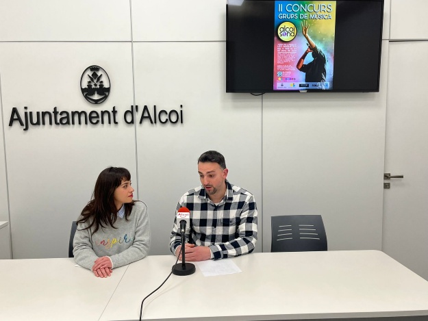 Foto de la roda de premsa AlcoiSona 2023