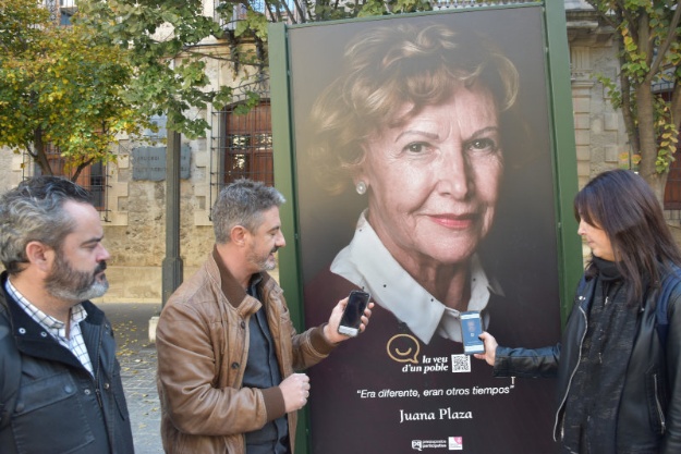 Foto de la roda de premsa La veu d'un poble