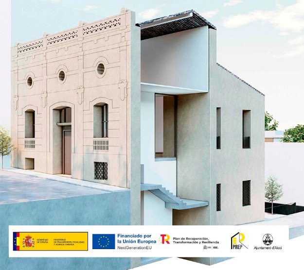 Façana del futur Museu de Camilo Sesto