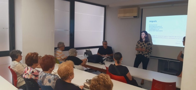 Una de las reuniones del proyecto Impuls, celebradas este lunes 11 de septiembre