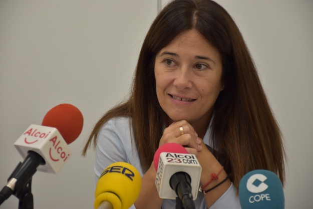 Lorena Zamorano en la rueda de prensa Día Mundial del Turismo 2022