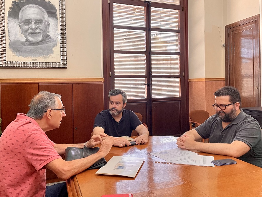 Reunió del regidor de cultura amb el CAEHA