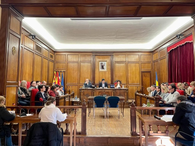 Sessó plenària del mes de març de 2023 a l'Ajuntament