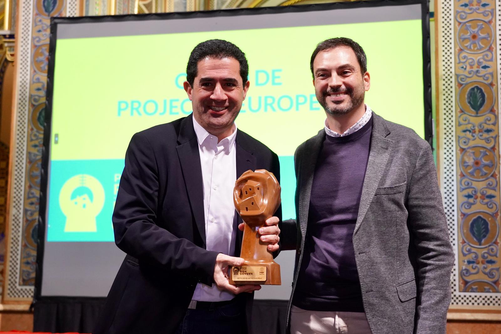 Toni Francés arreplega el Premi Bon Govern a València 2023