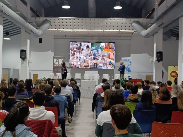 Acto Erasmus+ celebrado en Àgora