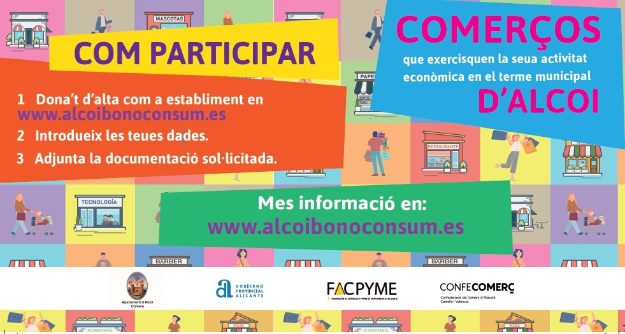 cartel bono consumo comercios