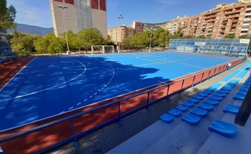 pista 2 del polideportivo de caramanxel