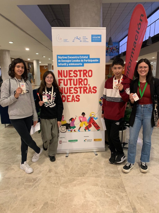 Encuentro estatal de consejos locales de participación de UNICEF en Cáceres