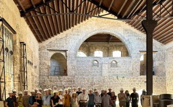 Visita del Colegio de Arquitectos a Rodes