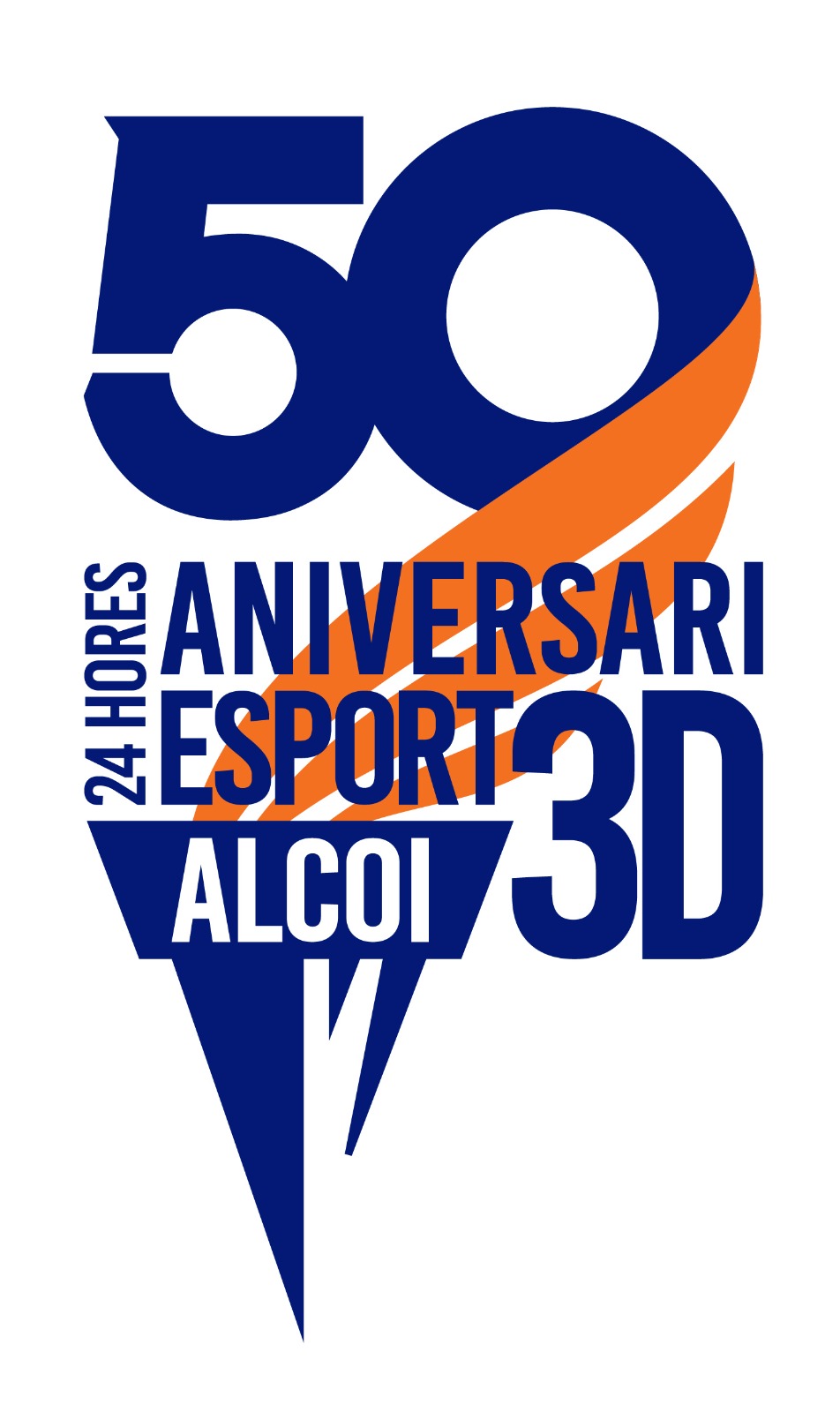 Cartell 50 aniversari Esport en 3D