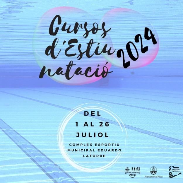Cursos de verano natación 2024