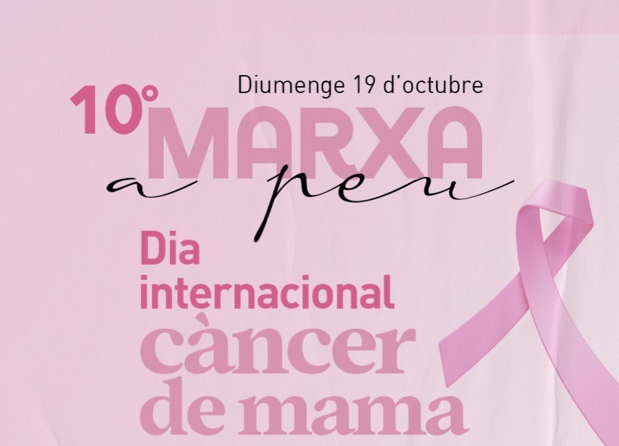 Cartell 'Dia internacional del càncer de mama'