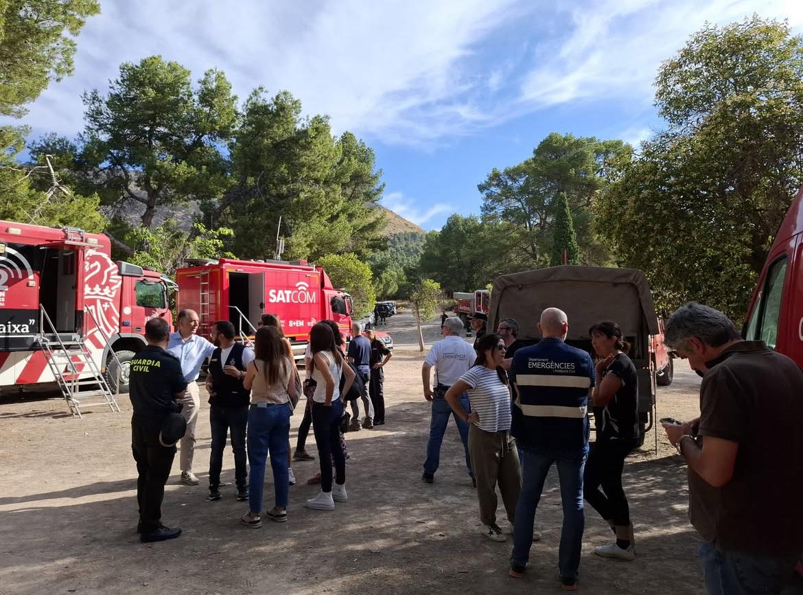 Lloc de comandament Avançat de l'incendi de la Font Roja