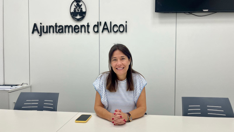 Lorena Zamorano en roda de premsa
