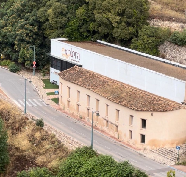 Museu Explora des de l'aire