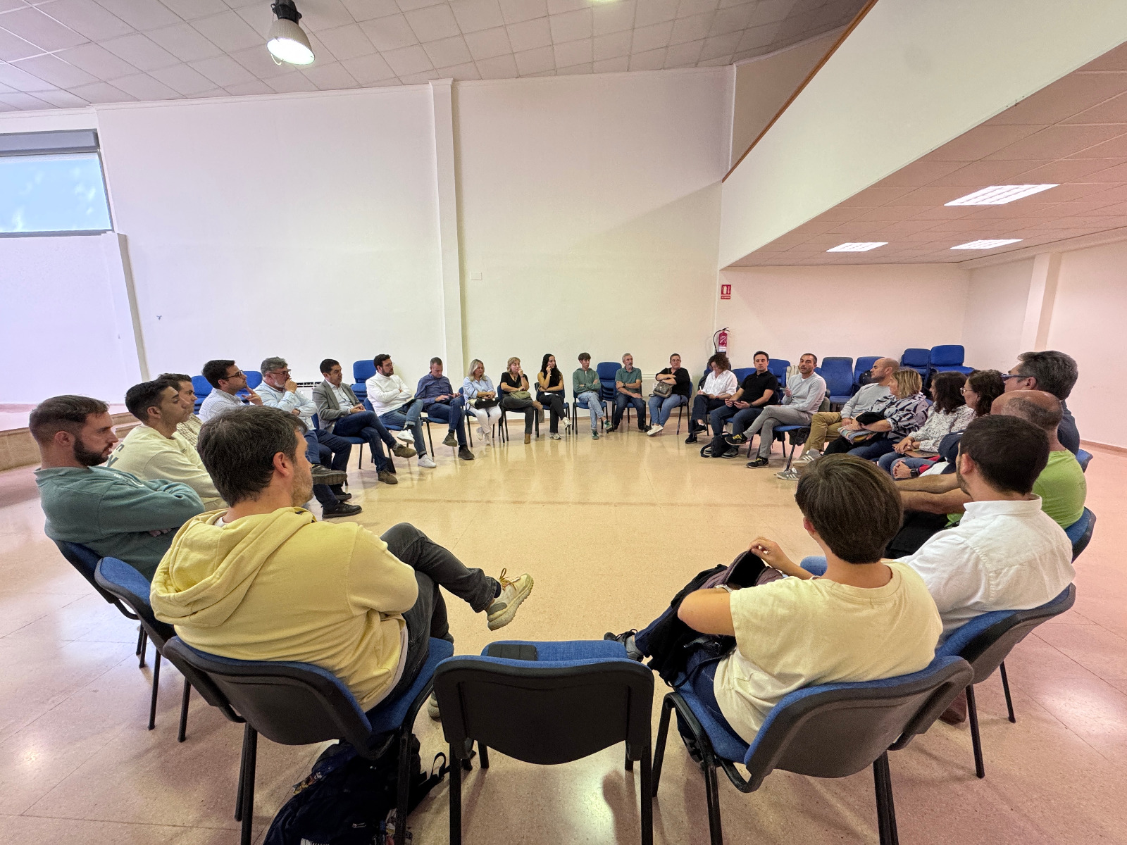 Reunió amb alcaldes e institus per la PAU