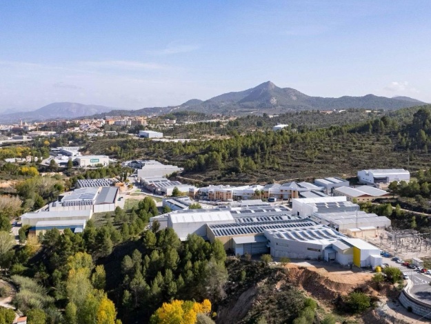Vista aérea del Polígon Santiago Payà