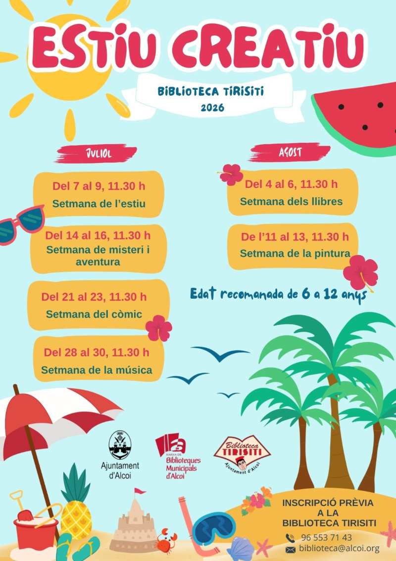 Cartel Estiu Creatiu