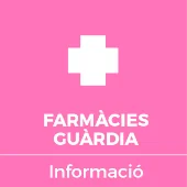 Farmàcies de guàrdia. Informació