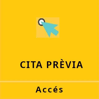 Cita prèvia. Accés