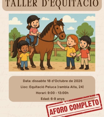 Cartell equitació