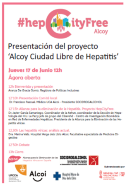 CARTEL PRESENTACIÓN PROYECTO 'ALCOY CIUDAD LIBRE DE HEPATITIS'