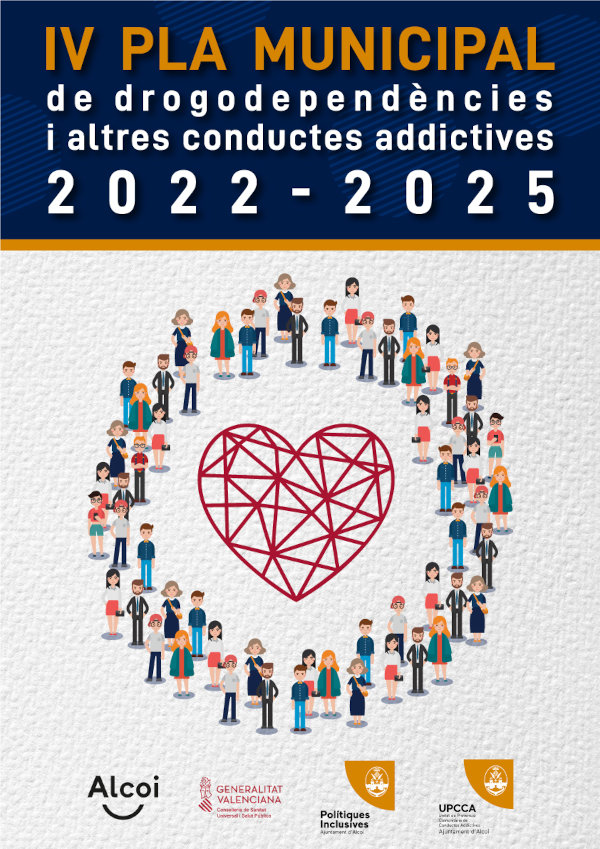 Cartell IV Pla Municipal de Drogodependències i altres conductes addictives 2022-2025