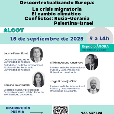 Cartel III jornada extranjeria 15092025
