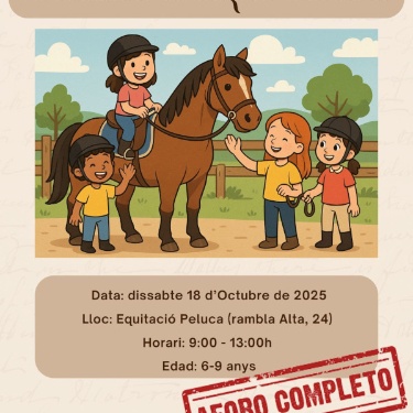 Cartell equitació