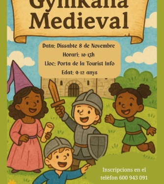 Cartell gymkana medieval