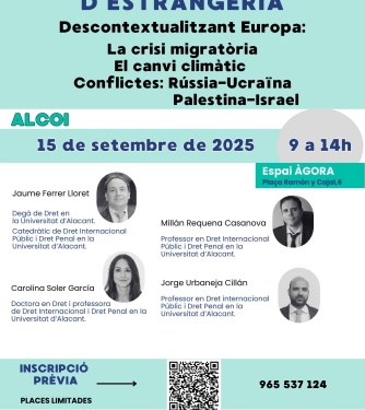 Cartell III jornada estrangeria 15092025