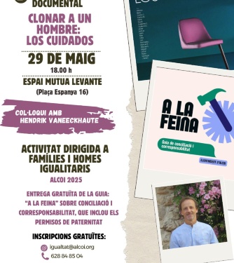 Cartell 'Documental Clonar a un hombre: Los cuidados'