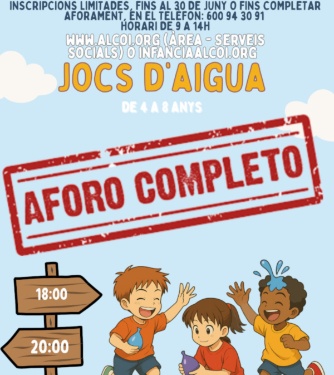 Juegos de agua 4-8 años