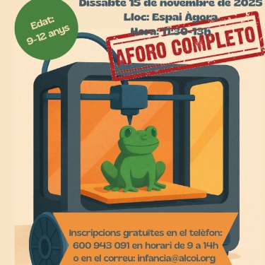 Cartel Taller 3D Maker