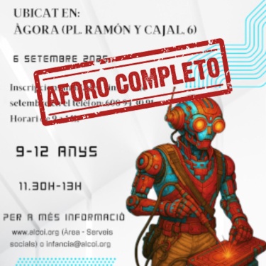 Cartel Taller robótica