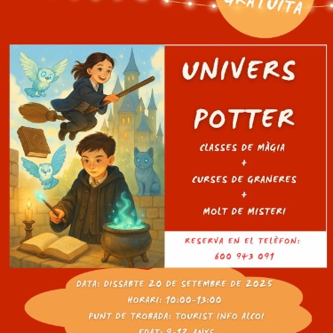 Cartel Universo Potter