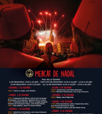 Cartell Mercat del Nadal 2025