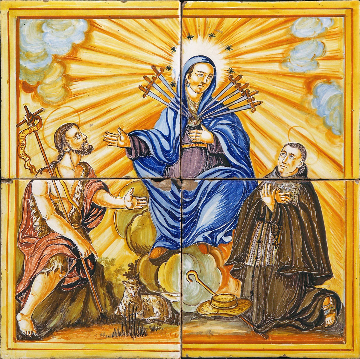 Mare de Déu dels Dolors, Sant Joan Baptista i Sant Pasqual Bailón