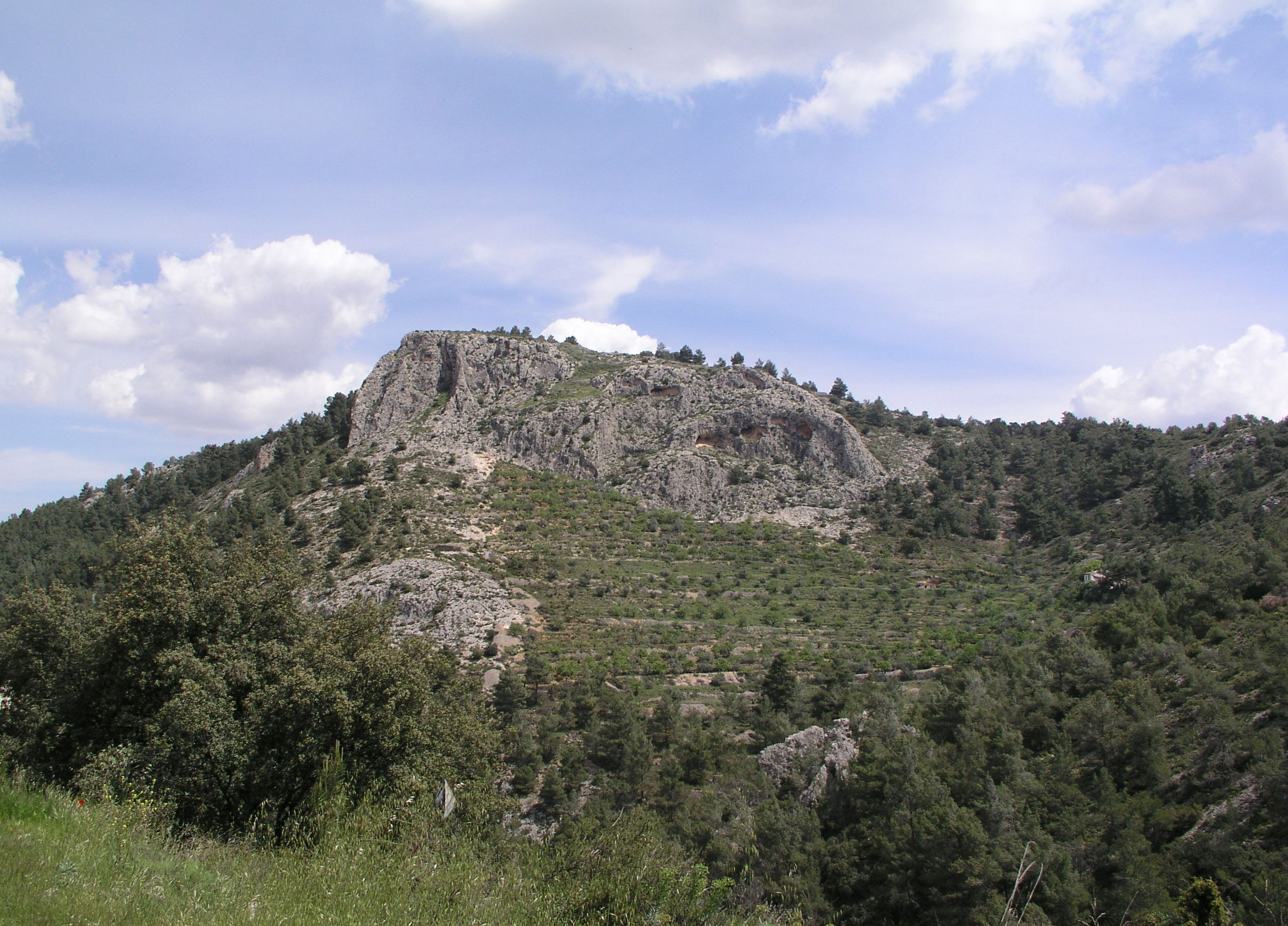 El Puig (Alcoy). Situación del poblado ibérico
