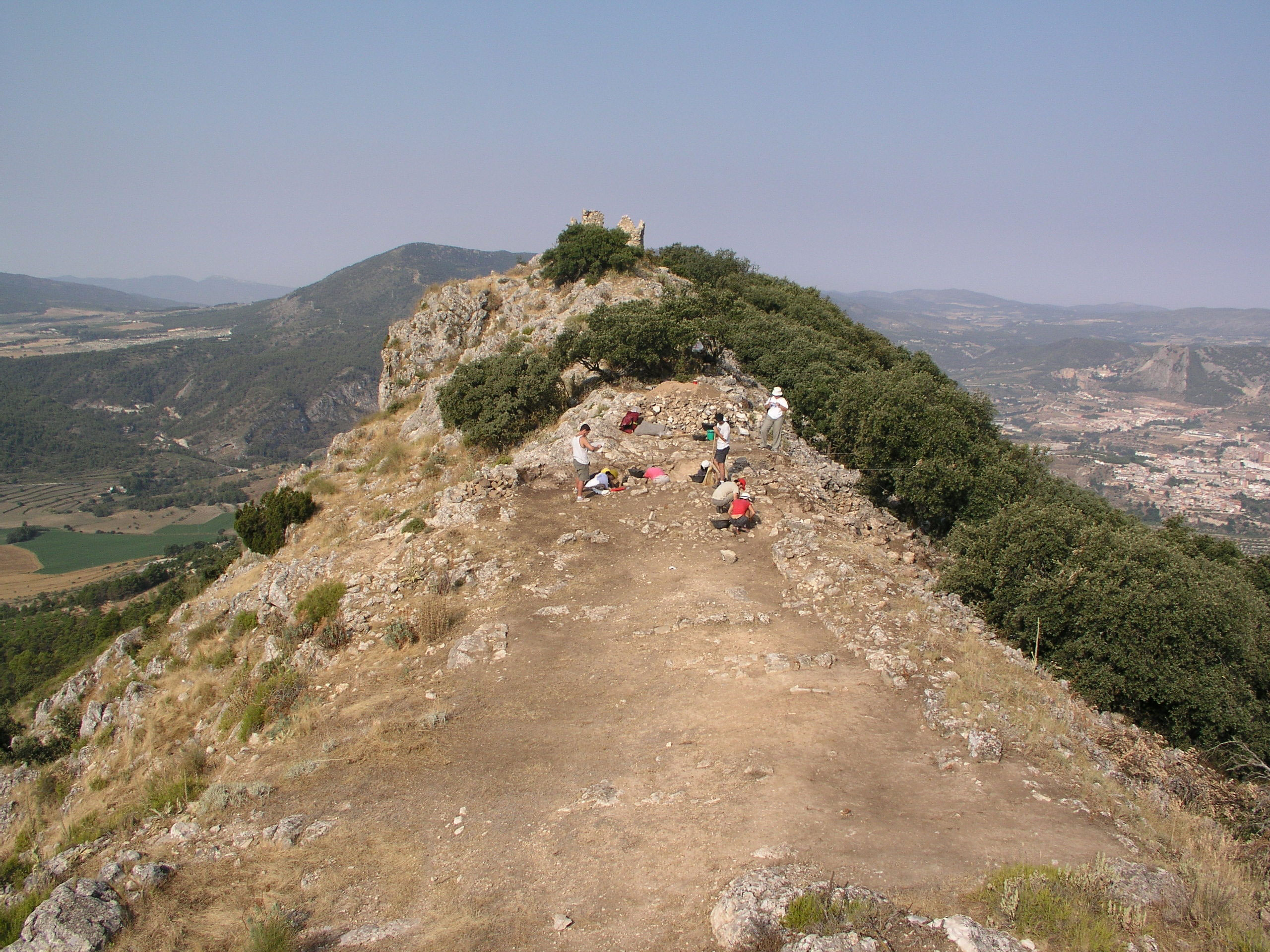 La Serreta (Alcoy, Cocentaina y Penáguila). Excavación área del santuario