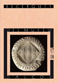 Portada de Recerques del museu d'Alcoi. Núms. 17-18