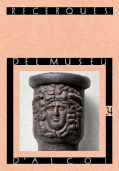 Portada de Recerques del museu d'Alcoi. Núm. 34