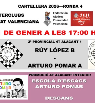 Cartell lliga Arturo Pomar