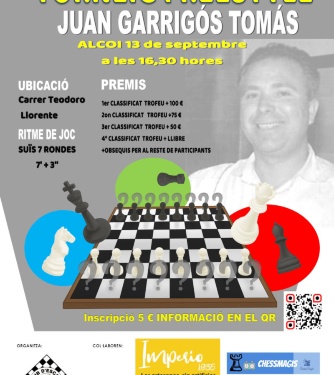 Cartell Torneig Freesstyle Juan Garrigós Tomás