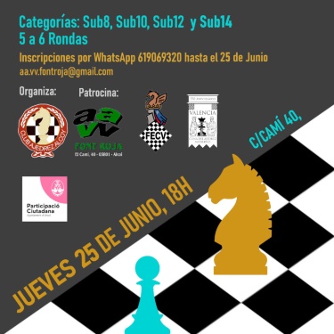 Cartel Torneo Ajedrez