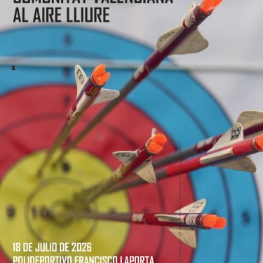Cartell Campionat CV Tir amb Arc