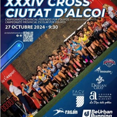 Cartell Cross Ciutat d'Alcoi 2024