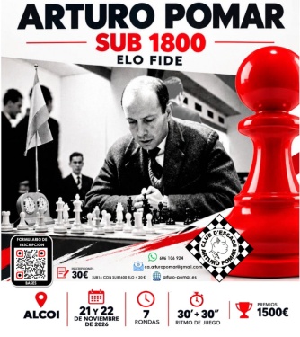 Cartell Torneig Arturo Pomar