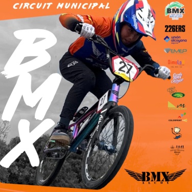 Cartel liga local bmx